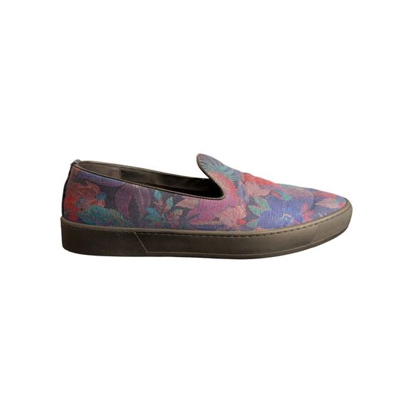 ETRO Milano Men\'s Floral Jacquard Slip On Sneakers Shoes Italy EU 45 US 12 main image 6
